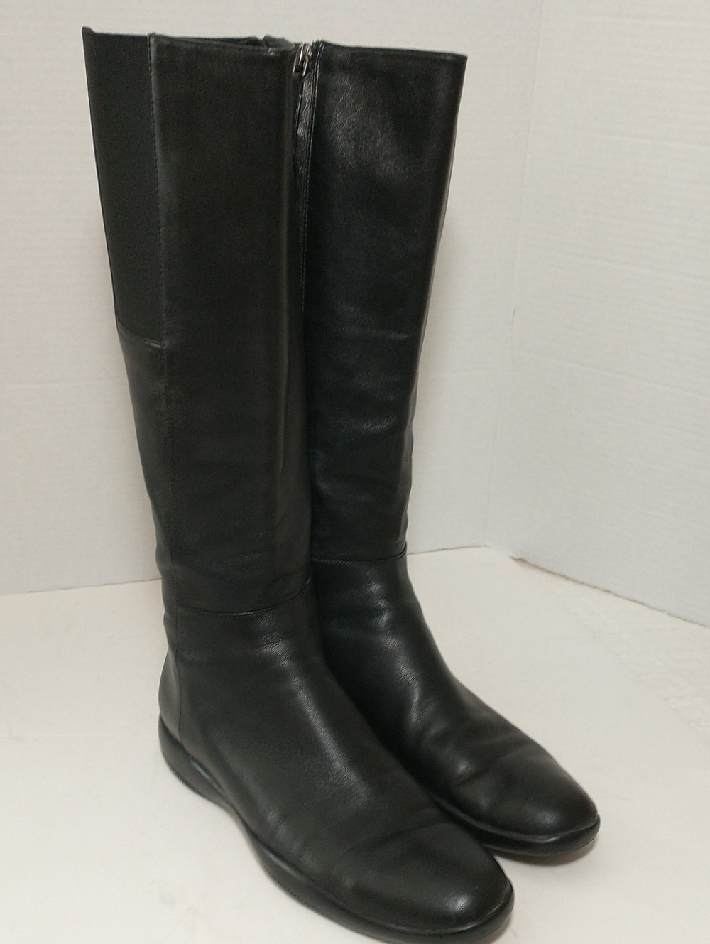 Prada Tall Black Sport Boot, Size 38, Cottagecore, Athleisure, Quiet Luxury